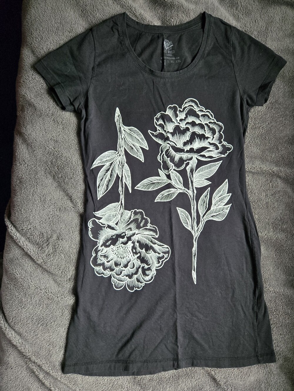 Lost World Peony Tshirt Dress